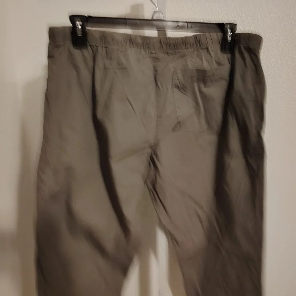 Onia Men's Drawstring Cotton Pants Size XXL Gray